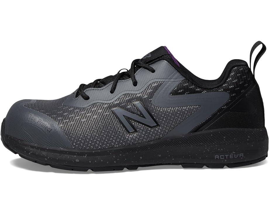 Кроссовки New Balance Work & Safety Logic Comp Toe SD10 SR, цвет Grey/Black — фото 4