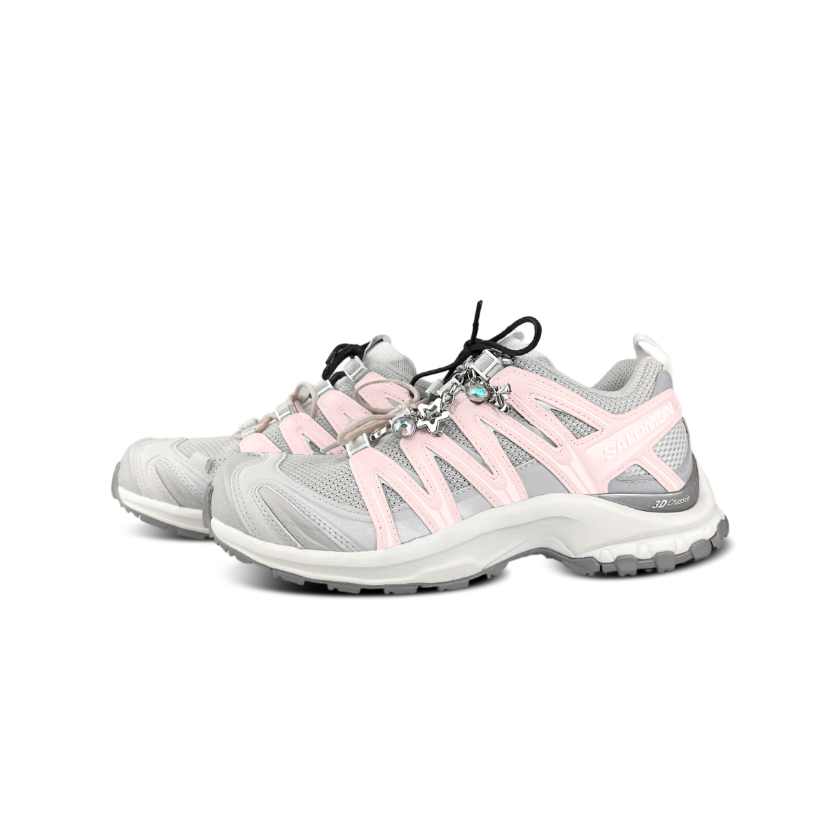 SALOMON Кроссовки XA PRO 3D BNK Pink Undertone Gray Low top Outdoor Unisex — фото 4