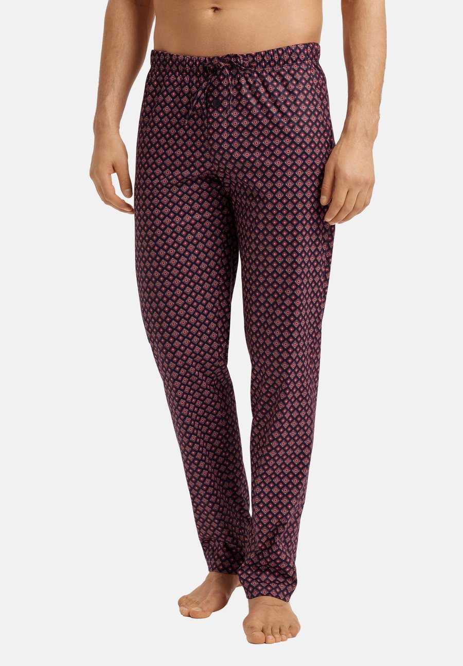 

Пижамные брюки Hanro DAY LANG, Blue Gems Print/Red