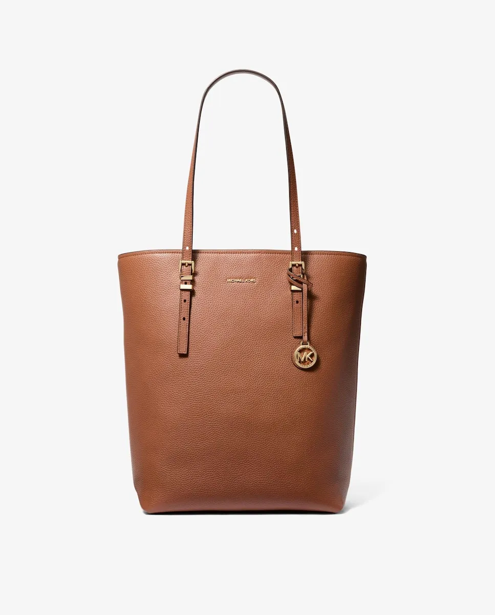 

Сумка-тоут Quinn из зернистой кожи Michael Michael Kors, коричневый