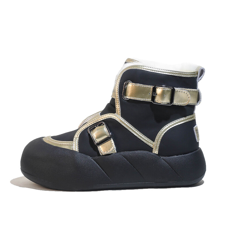 

Зимние ботинки женские Dk.Van, цвет Black/Gold