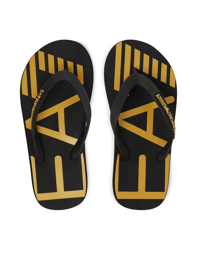 EA7 Emporio Armani Шлепанцы 7X000659 AF22188 MC139 черные