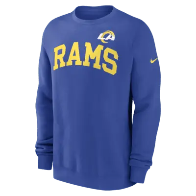 

Толстовка Nike Los Angeles Rams Club, цвет Royal