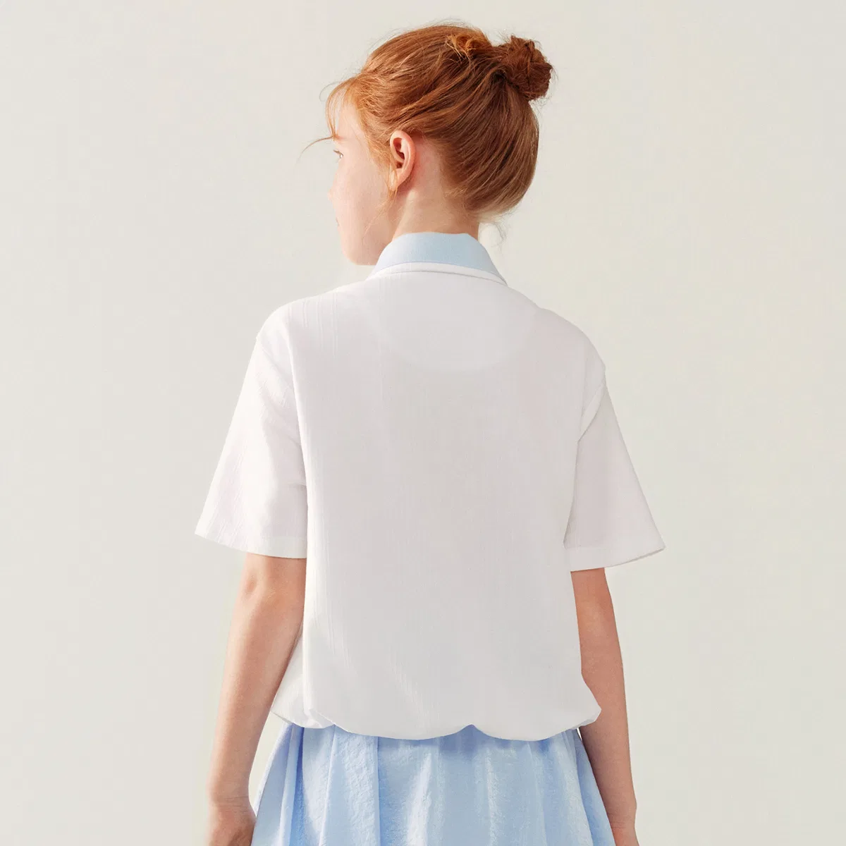 Футболка с коротким рукавом Standard White Kids' FILA KIDS — фото 4