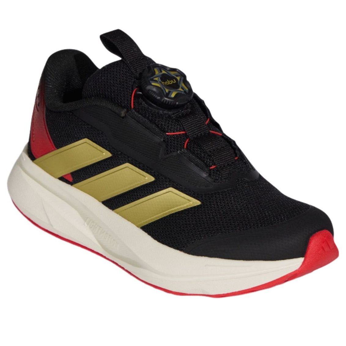 (GS) Adidas Duramo SL2 Habu K 'Black Red Gold' — фото 4