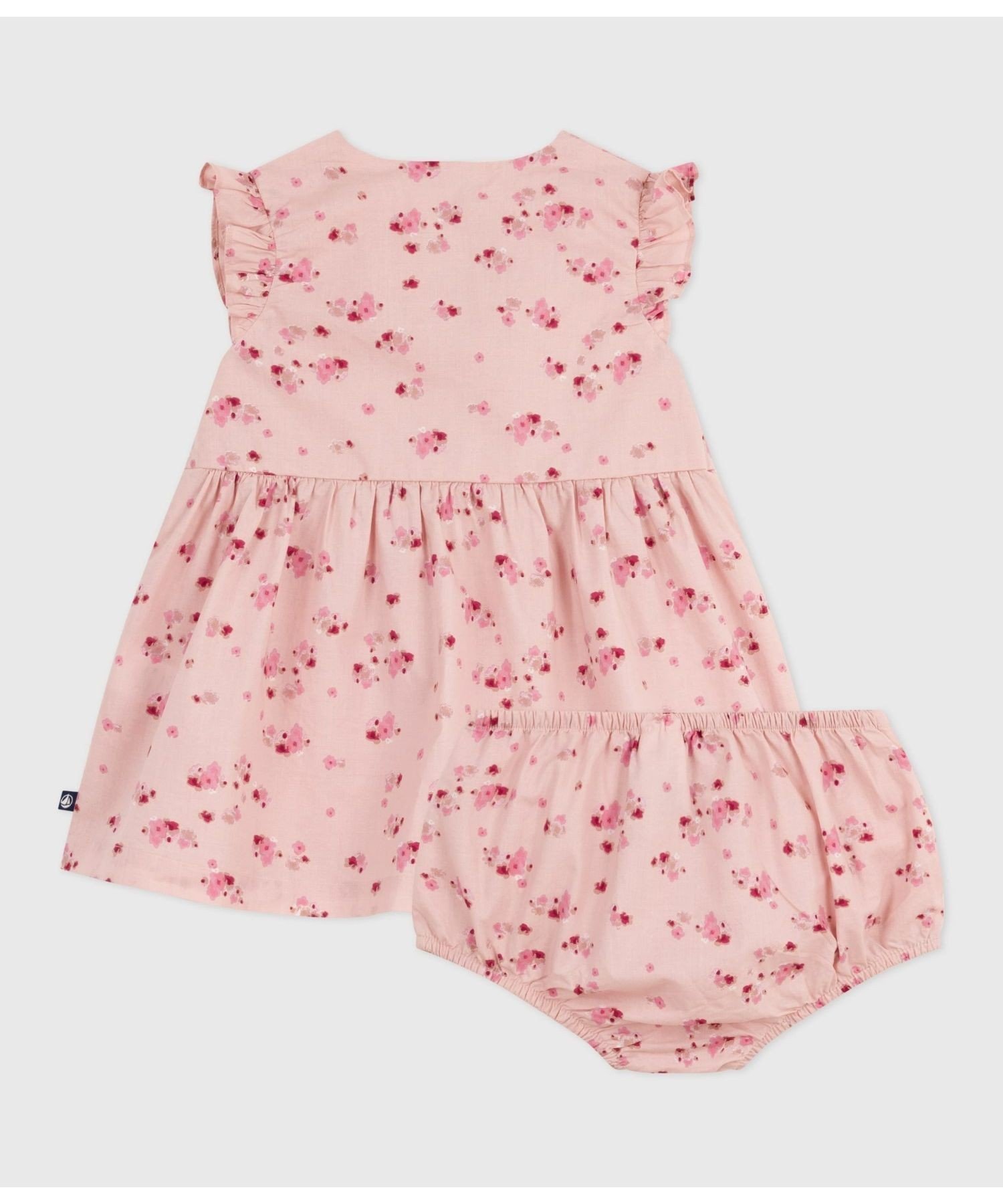 Комплект из платья и панталон PETIT BATEAU, Light Pink/Multicolor — фото 3