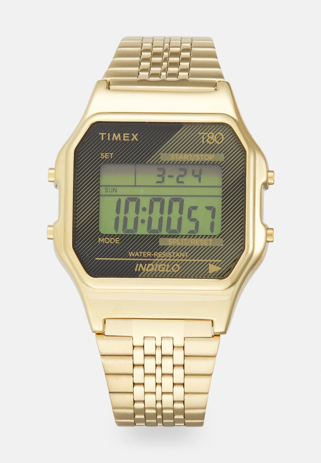 

Цифровые часы T80 UNISEX Timex, золотой