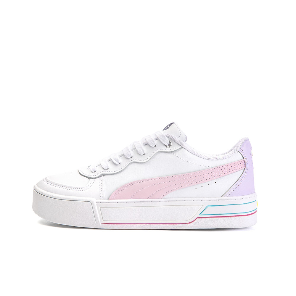 

Кроссовки Puma Skye Skateboarding Shoes Women's Low-top Purple/Pink/White, белый