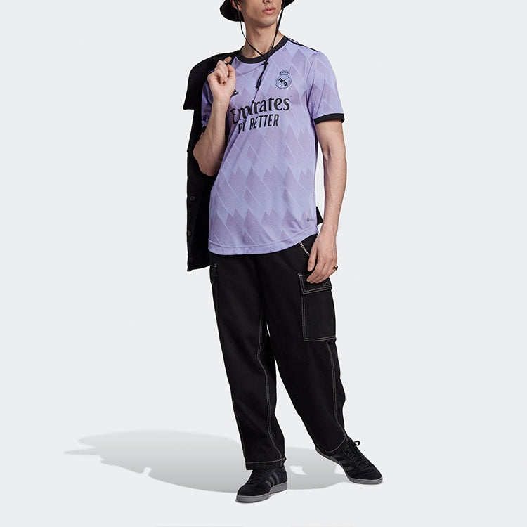 Джерси adidas Real Madrid 22/23 Away Authentic Jersey 'Purple', фиолетовый — фото 3