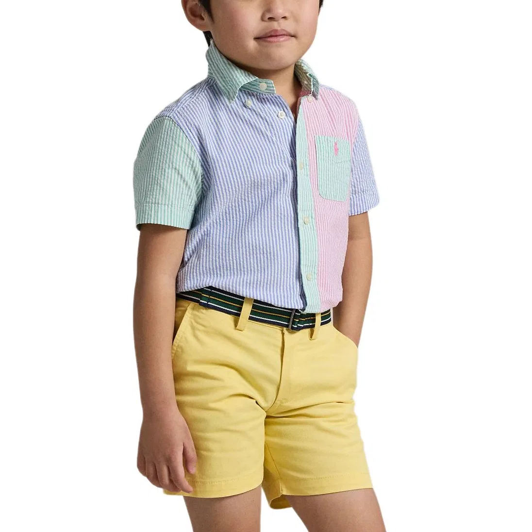Повседневная рубашка Polo Ralph Lauren Kids' Multicolor — фото 4