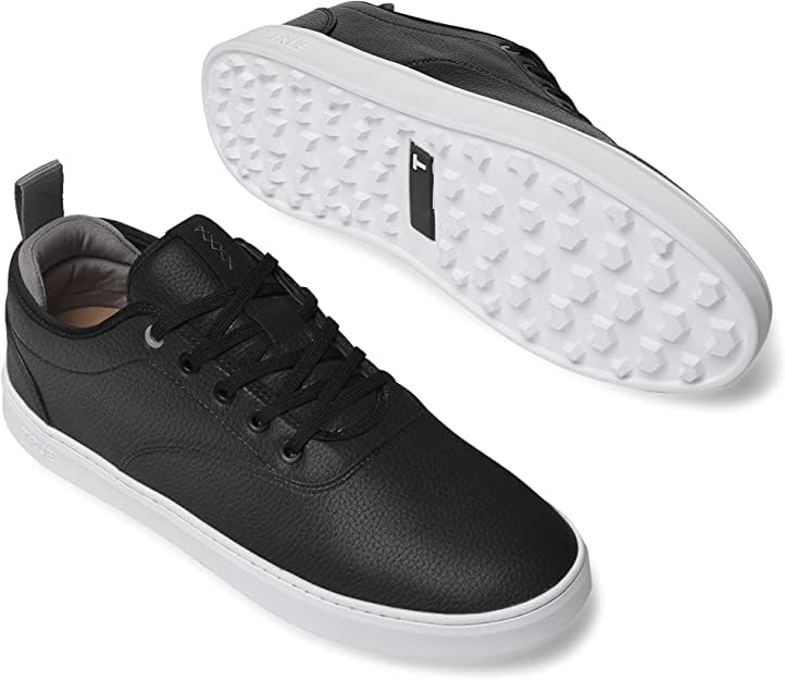 Мужские кроссовки TRUE Linkswear FS-01 - водоотталкивающие, из экологичной натуральной кожи, классический стиль для круглосуточного ношения, белый — фото 2
