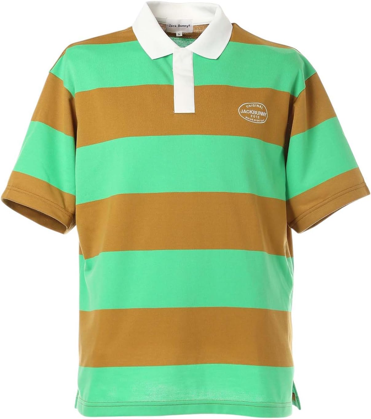 

Мужская поло-рубашка Jack Bunny 262-5160307 с коротким рукавом (с каймой, влагоотводящая) / для гольфа, зеленый