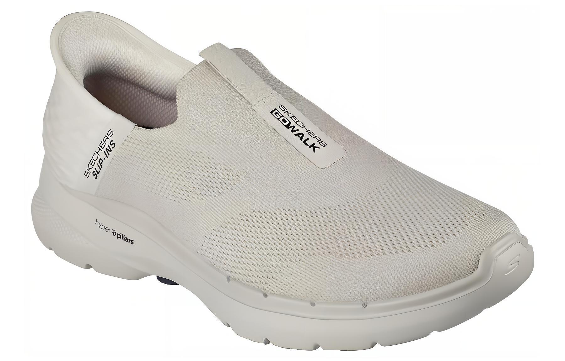 Слипоны Go Walk 6 'Natural' Skechers — фото 4