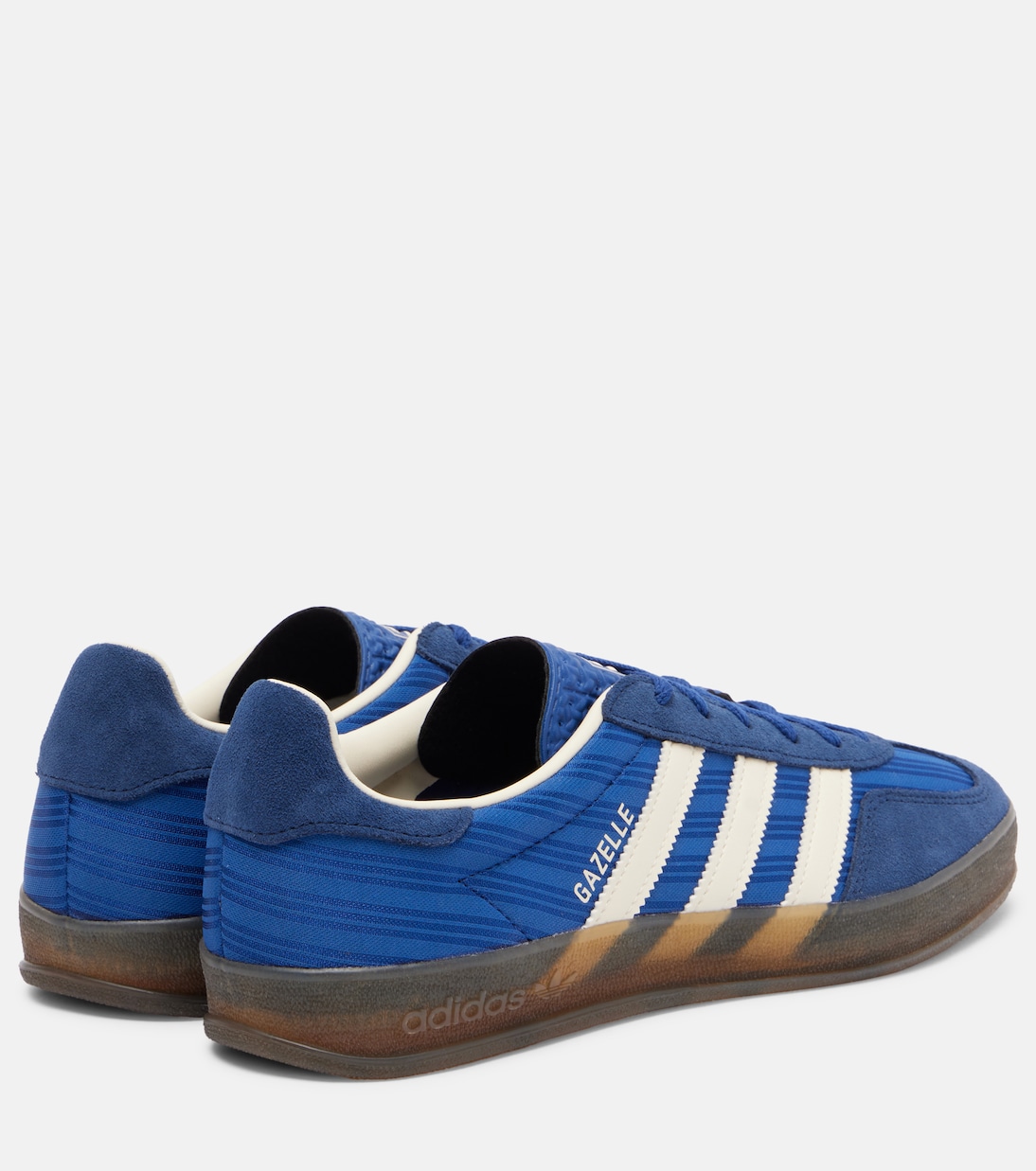 Gazelle Кроссовки с отделкой из замши Indoor Adidas, Victory Blue/Night Indigo — фото 2
