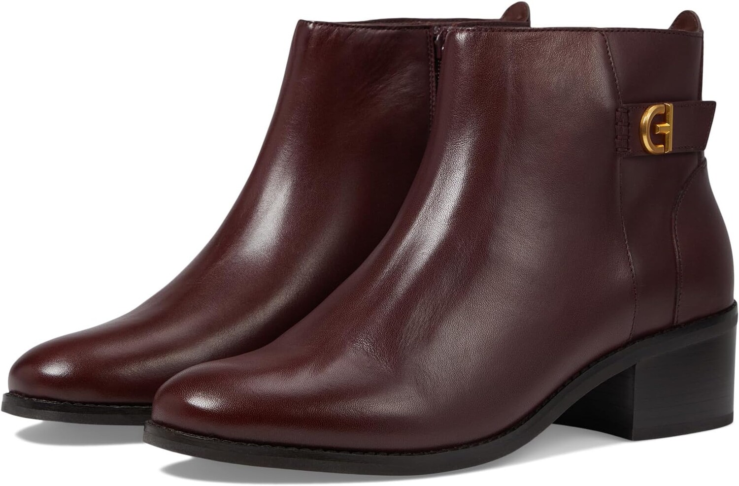 

Ботильоны Holis Buckle Bootie Cole Haan, цвет Bloodstone Leather