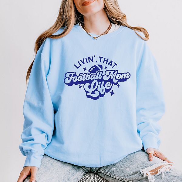 

Легкий свитшот Livin' that football mom life с эффектом окрашивания в готовом виде Simply Sage Market, Hydrangea, Зеленый, Легкий свитшот Livin' that football mom life с эффектом окрашивания в готовом виде Simply Sage Market, Hydrangea