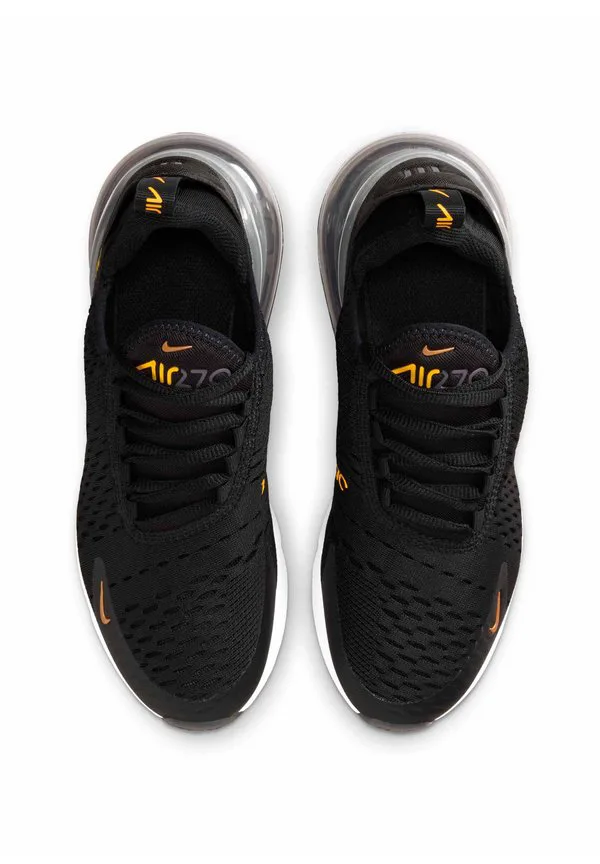Кроссовки air max 270 унисекс Nike Sportswear, Black/Mtlc Copper/Laser Orange/Iron Grey — фото 3