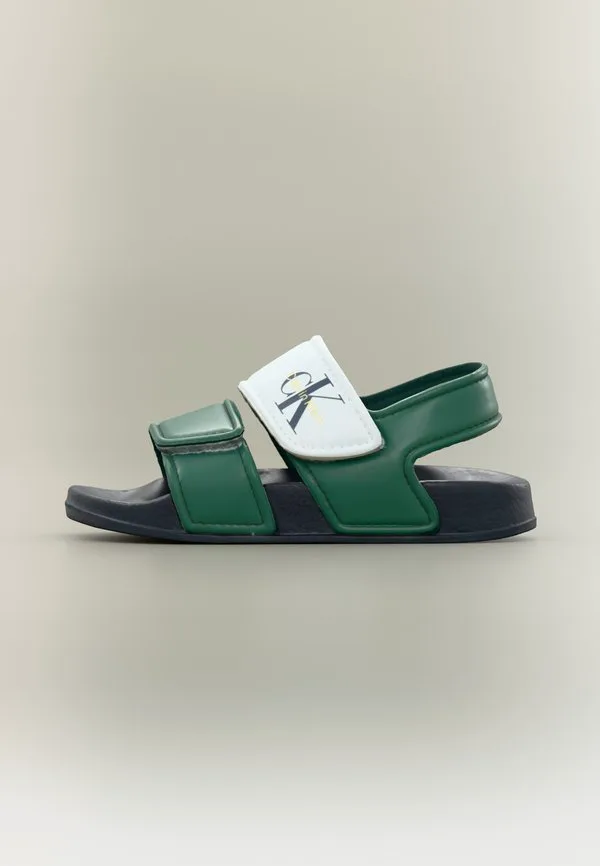 Сандалии унисекс nico Calvin Klein Jeans, Green/White