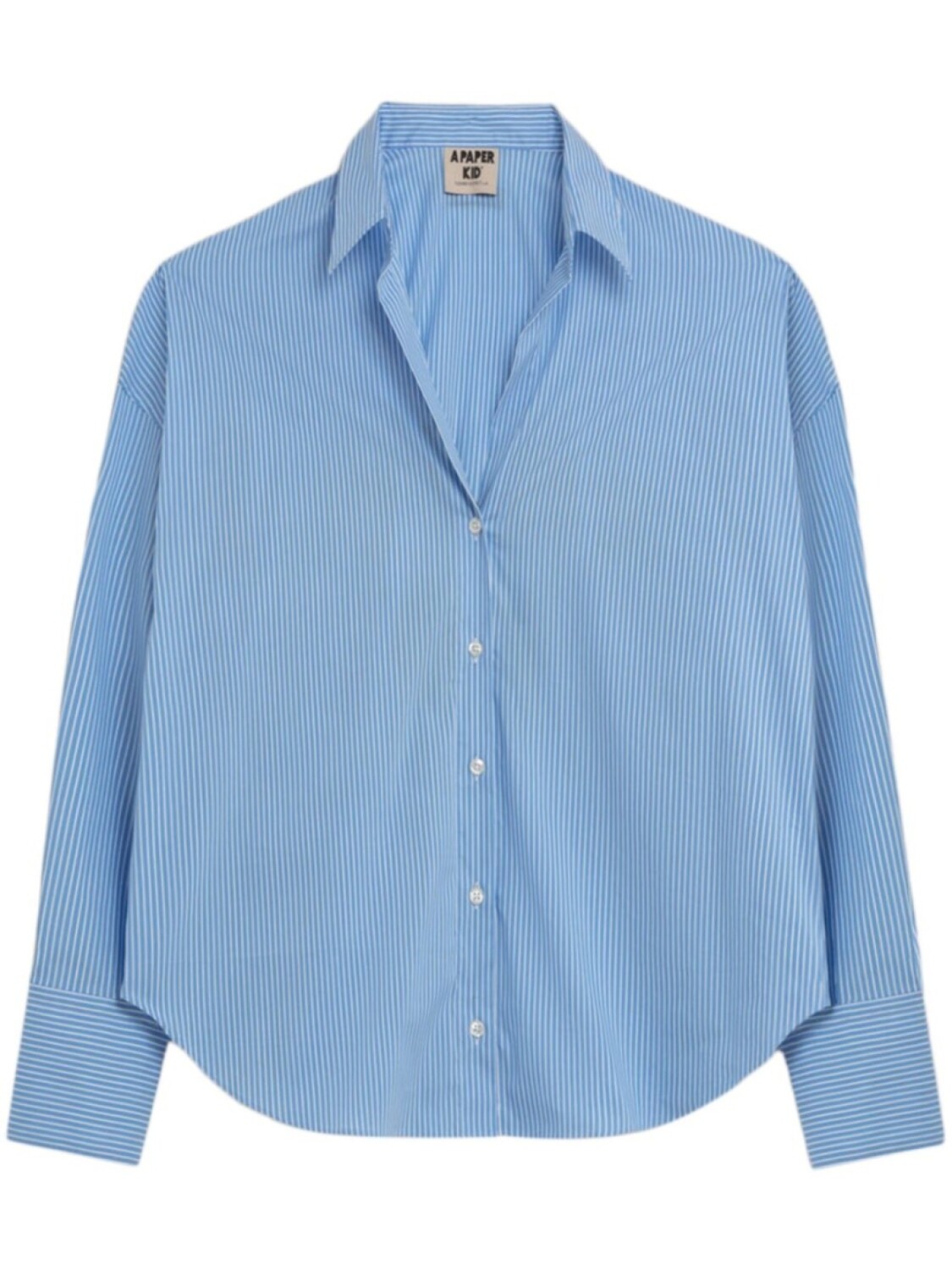 

Рубашка с логотипом A Paper Kid, синий