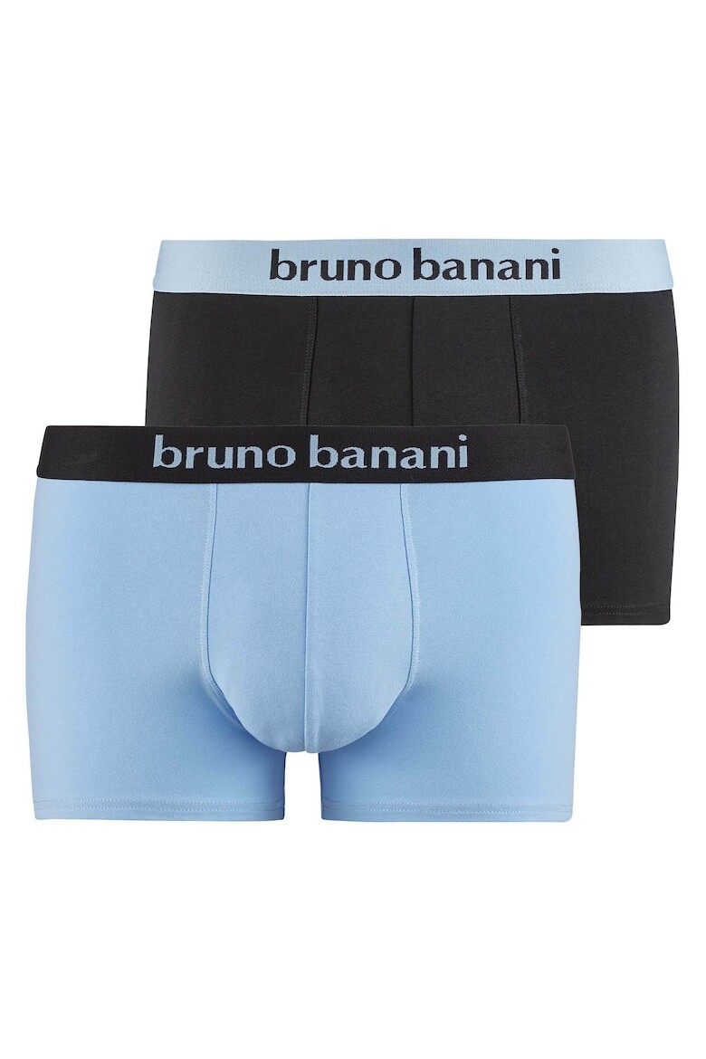 

Боксеры с логотипом - 2 пары Bruno Banani, черный