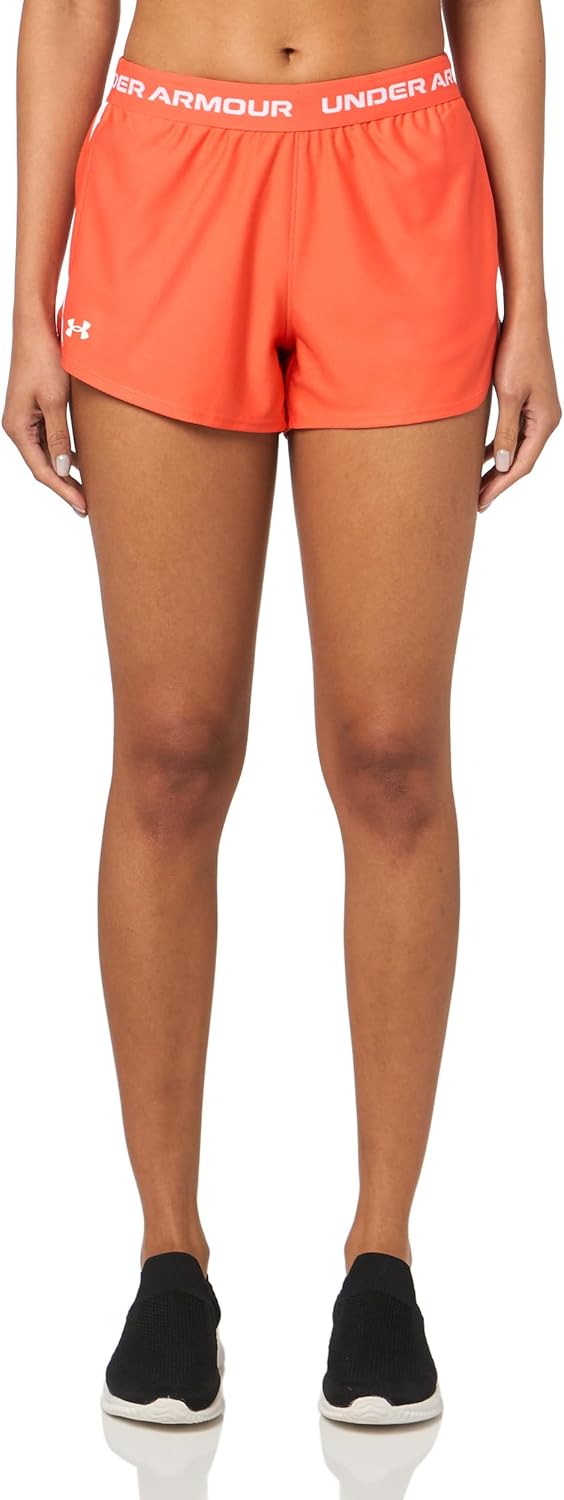 

Женские шорты Under Armour Tech Play Up, (847) Fire/White