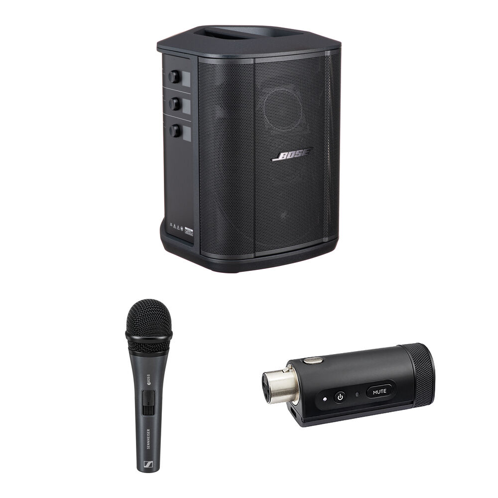 

Портативная PA-системы Bose S1 Pro+ Wireless PA System Kit with Sennheiser Handheld Mic