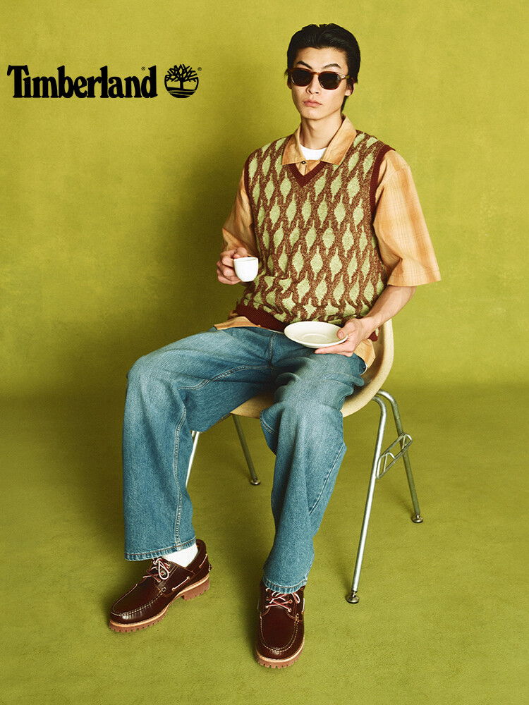 Кроссовки мужские Timberland классические, коричневый — фото 2
