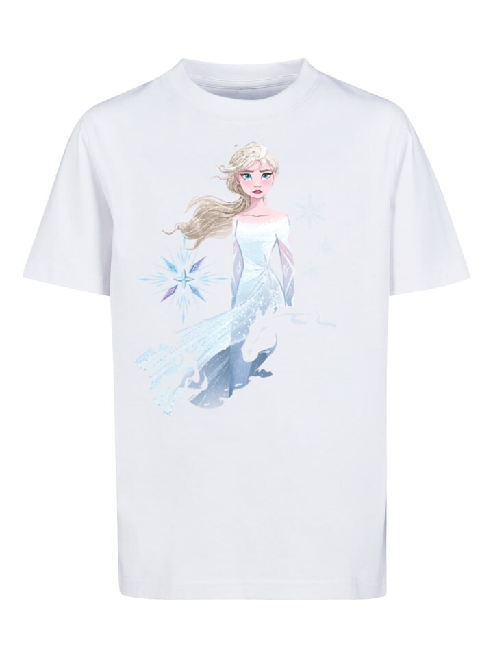 

Футболка F4NT4STIC Disney Frozen 2 Elsa Nokk Wassergeist Pferd, белый