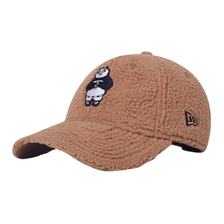 

New Era Хлопковая бейсболка унисекс цвета хаки, Khaki
