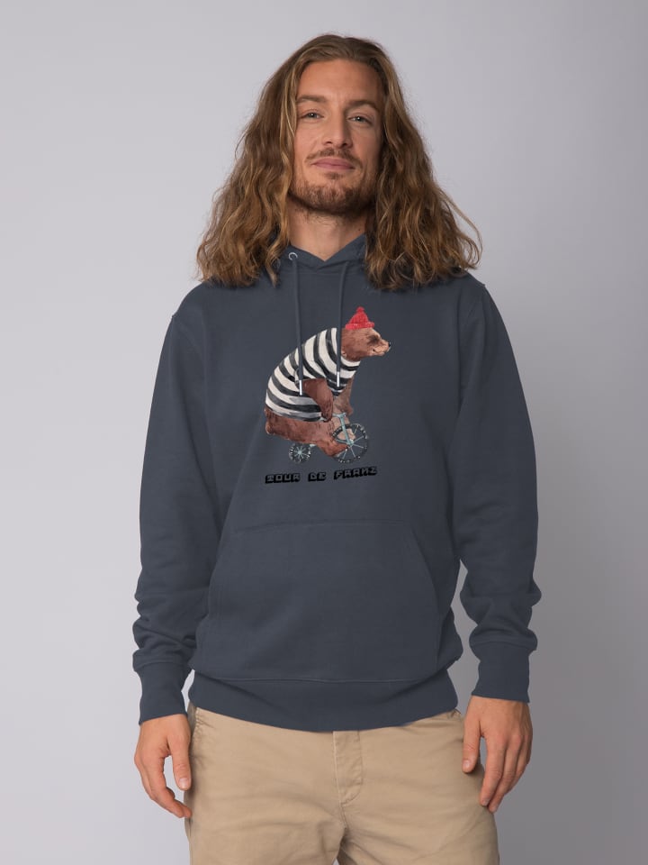 

Толстовка wat Apparel Sweatshirt Tour de Franz, цвет India Ink Grey