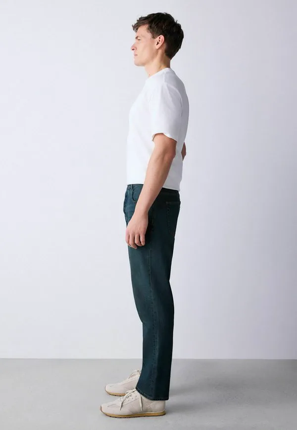 Винтажные эластичные джинсы, зауженный крой. Next, Green Tint — фото 3