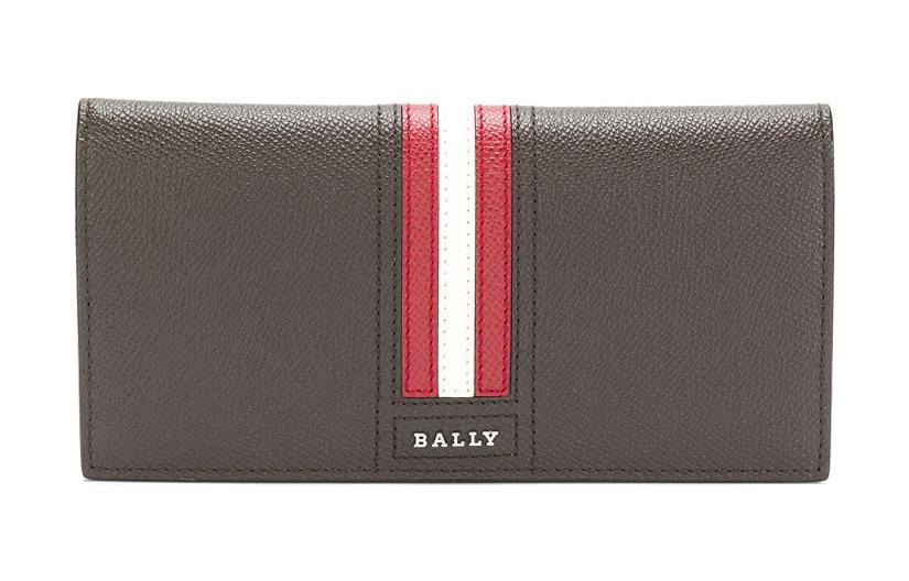 

BALLY Кожаный кошелек-клатч для мужчин, brown