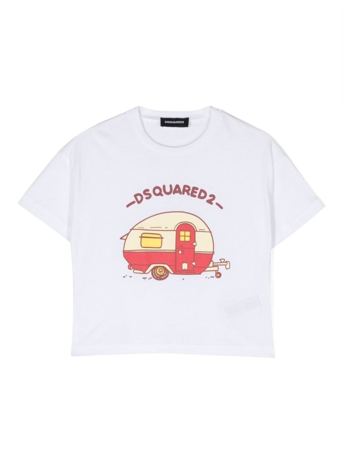 

Dsquared2 футболка с графичным принтом, белый