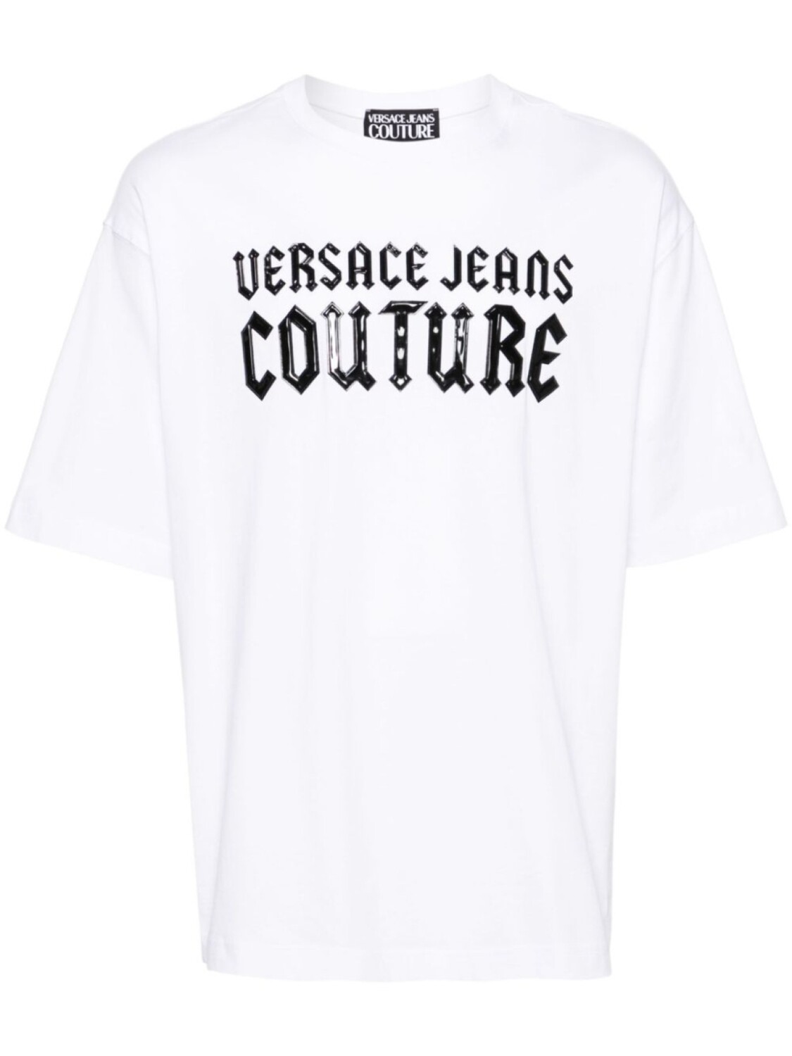 

Versace Jeans Couture футболка с тисненым логотипом, белый