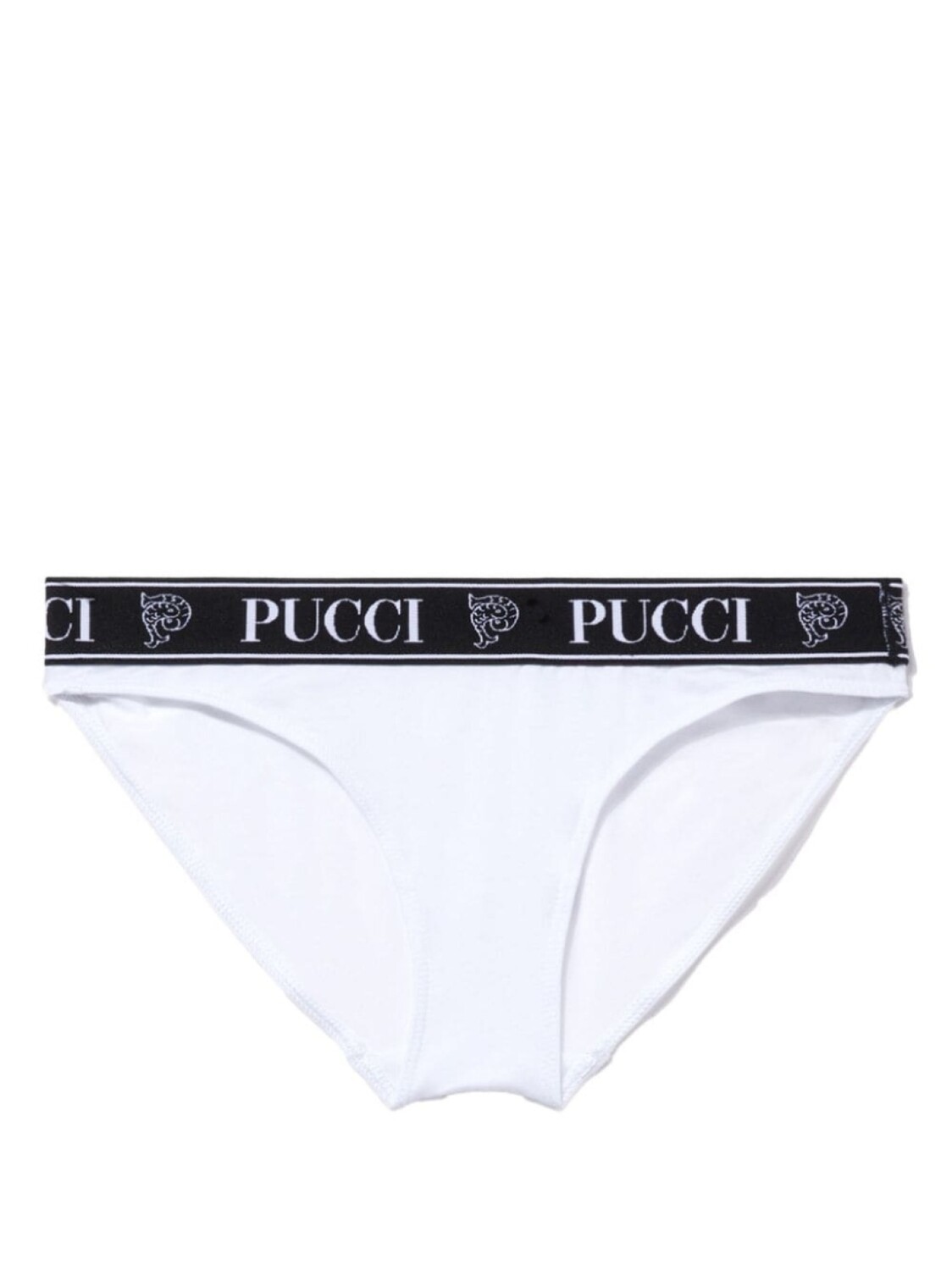 

PUCCI комплект из трех трусов-брифов с логотипом, черный