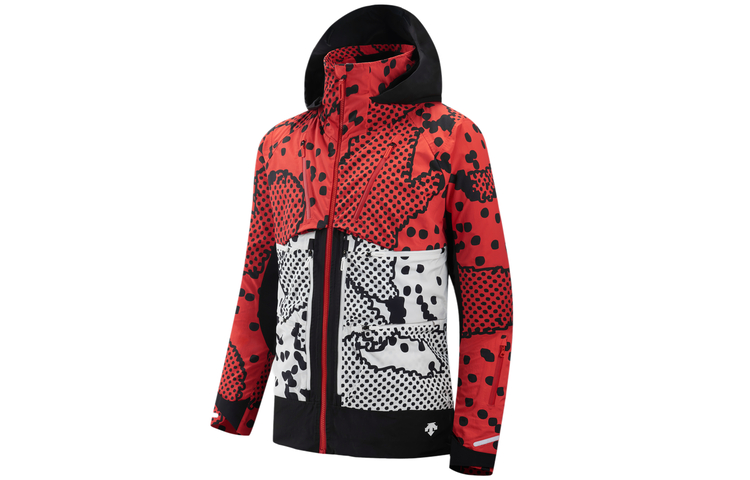 

Топ для катания на лыжах Kazuki Unisex DESCENTE, красный