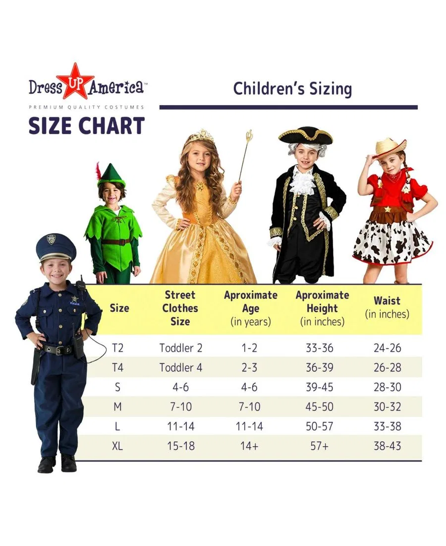 Костюм принцессы в красном платье для девочек Dress Up America — фото 3