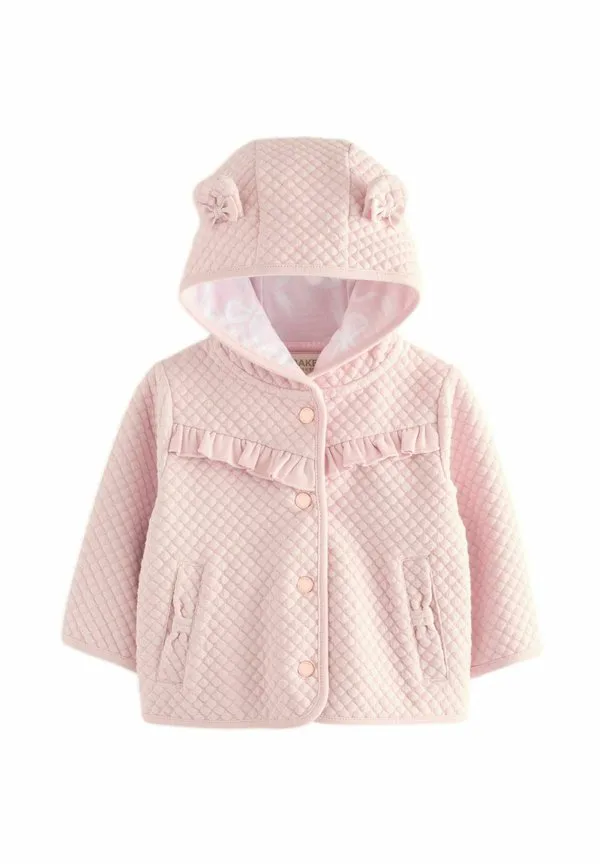 Зимнее стеганое пальто с капюшоном стандартного кроя Baker By Ted Baker, Pink