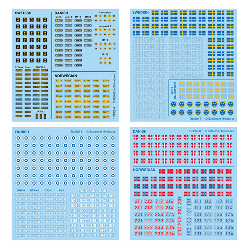 

Клей Nordic Forces Decals