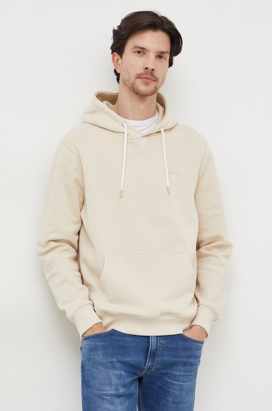 

Хлопковая толстовка Ramsey Pepe Jeans, бежевый