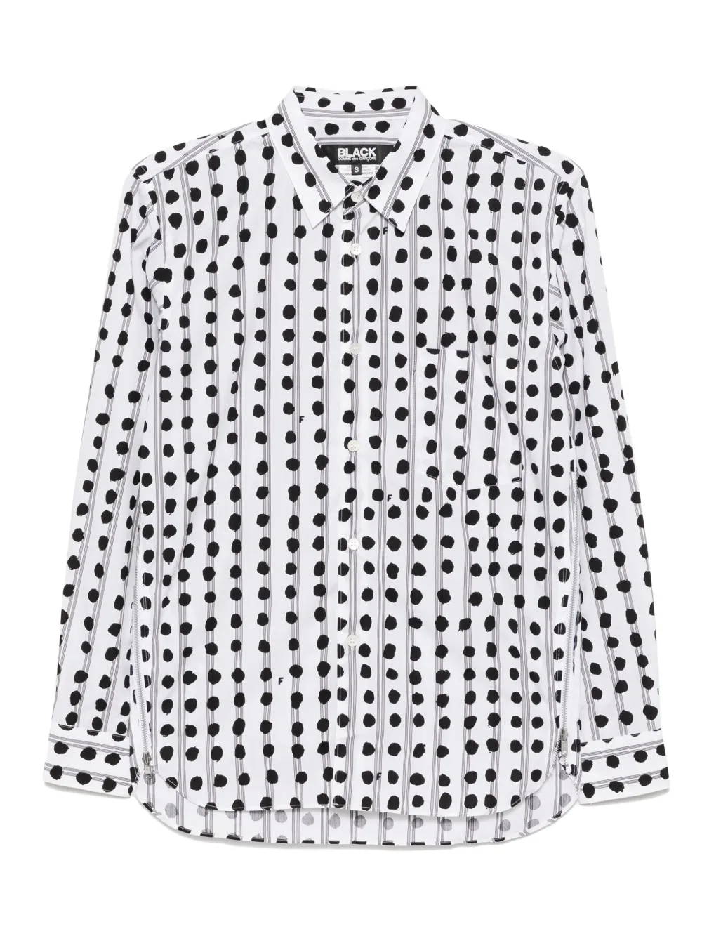 

Рубашка Filip Pagowski Black Comme Des Garçons, белый