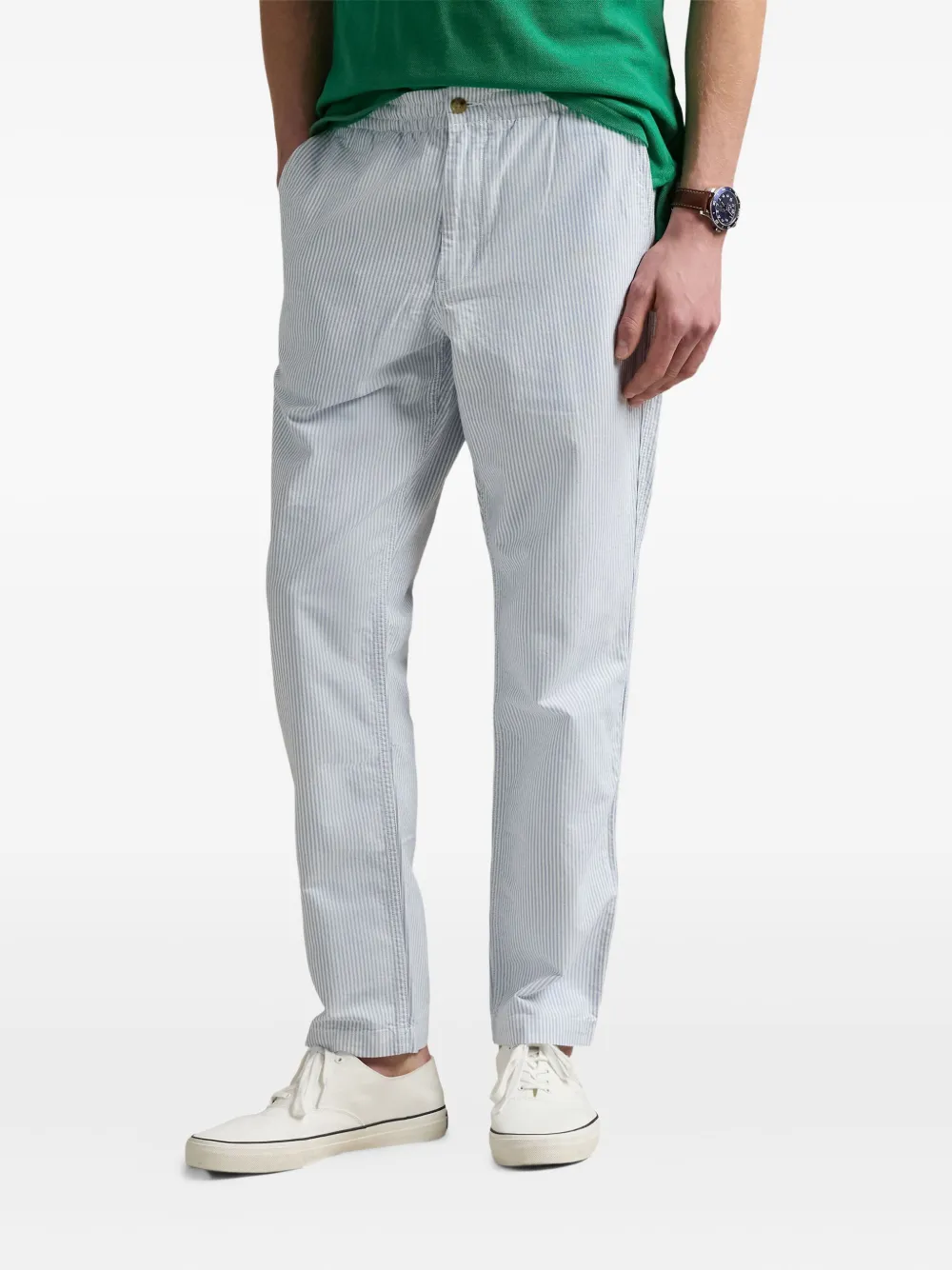 

Брюки Prepster в полоску POLO RALPH LAUREN, синий