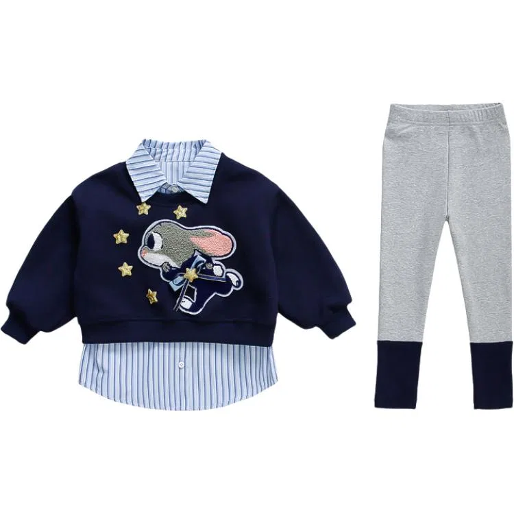 Детская спортивная одежда Casual с воротником-стойкой Disney, Blue