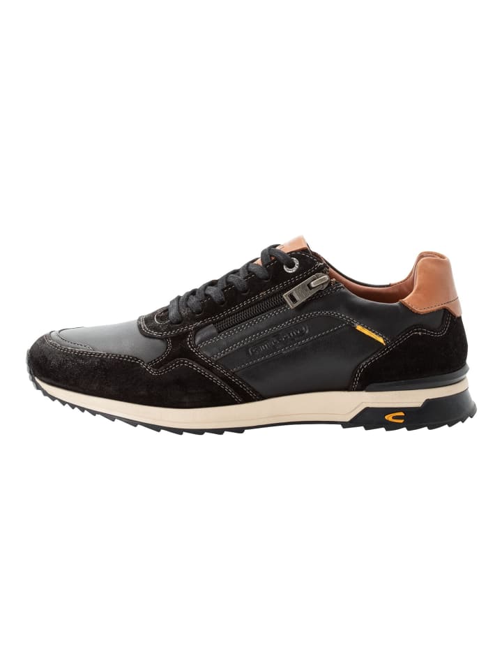 

Сапоги Camel Active ALLEY Schnürboot aus Leder, цвет Schwarz-Cognac