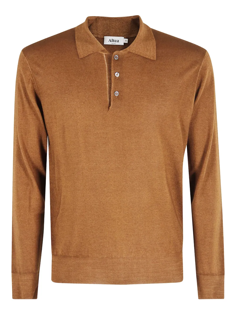 

Поло на пуговицах Altea, коричневый