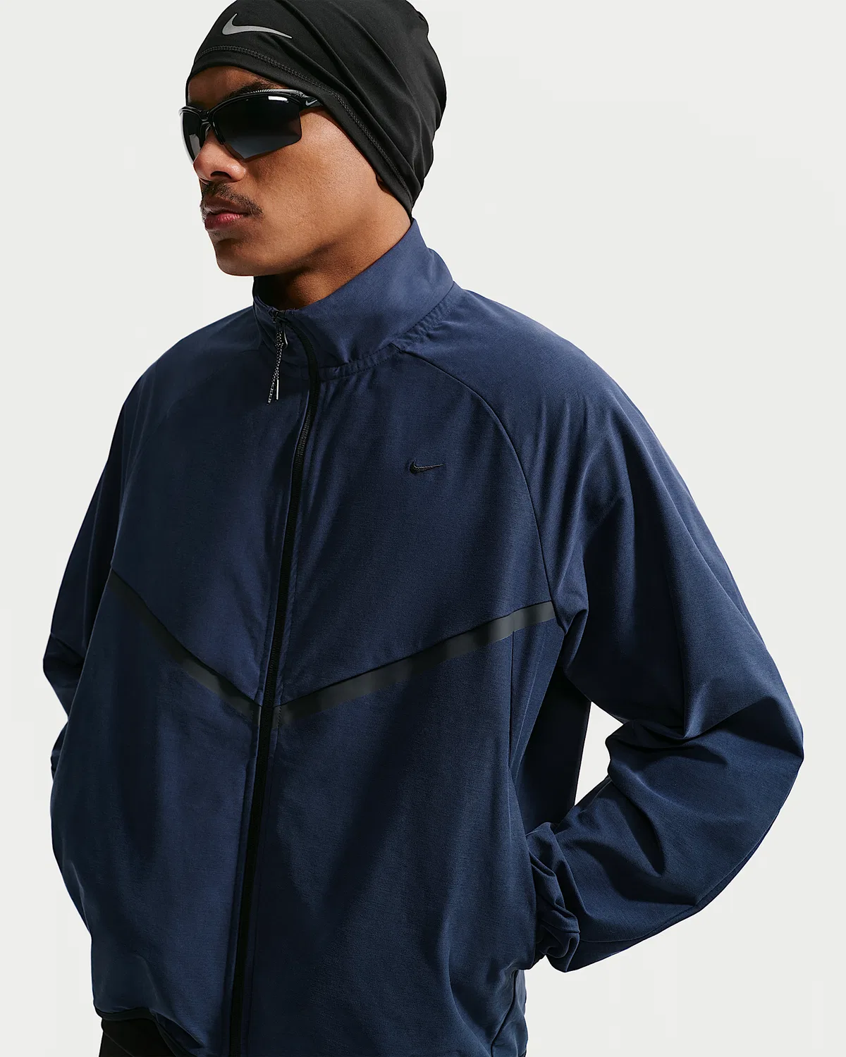Мужская ветровка Dri-FIT Shori Knit Track Nike Sportswear Tech, Obsidian/Black