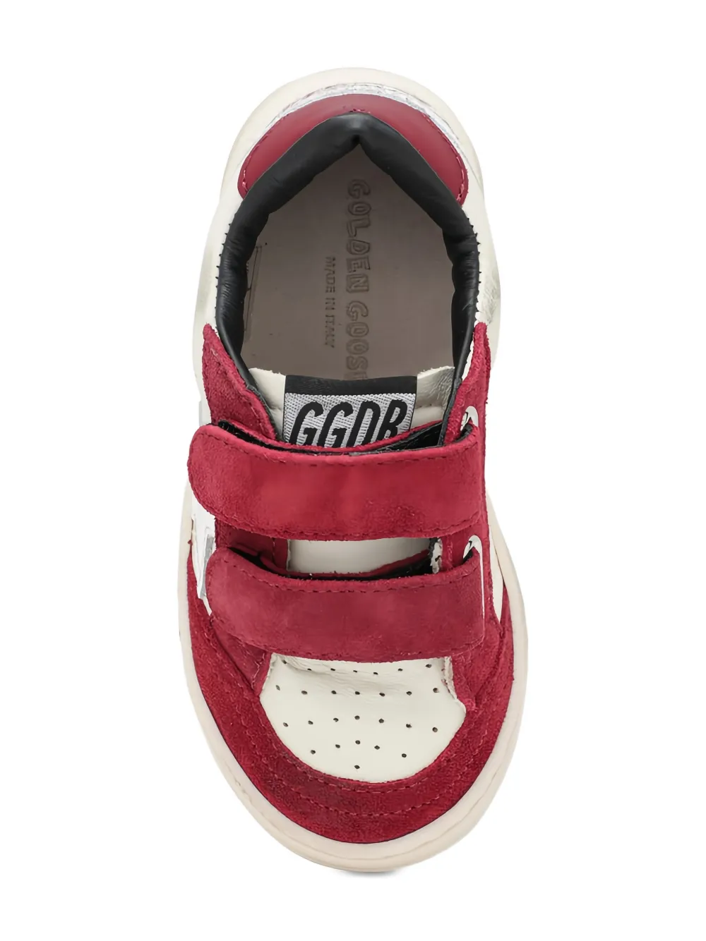Кеды Ball Star Young с аппликацией Golden Goose Kids, бежевый — фото 4