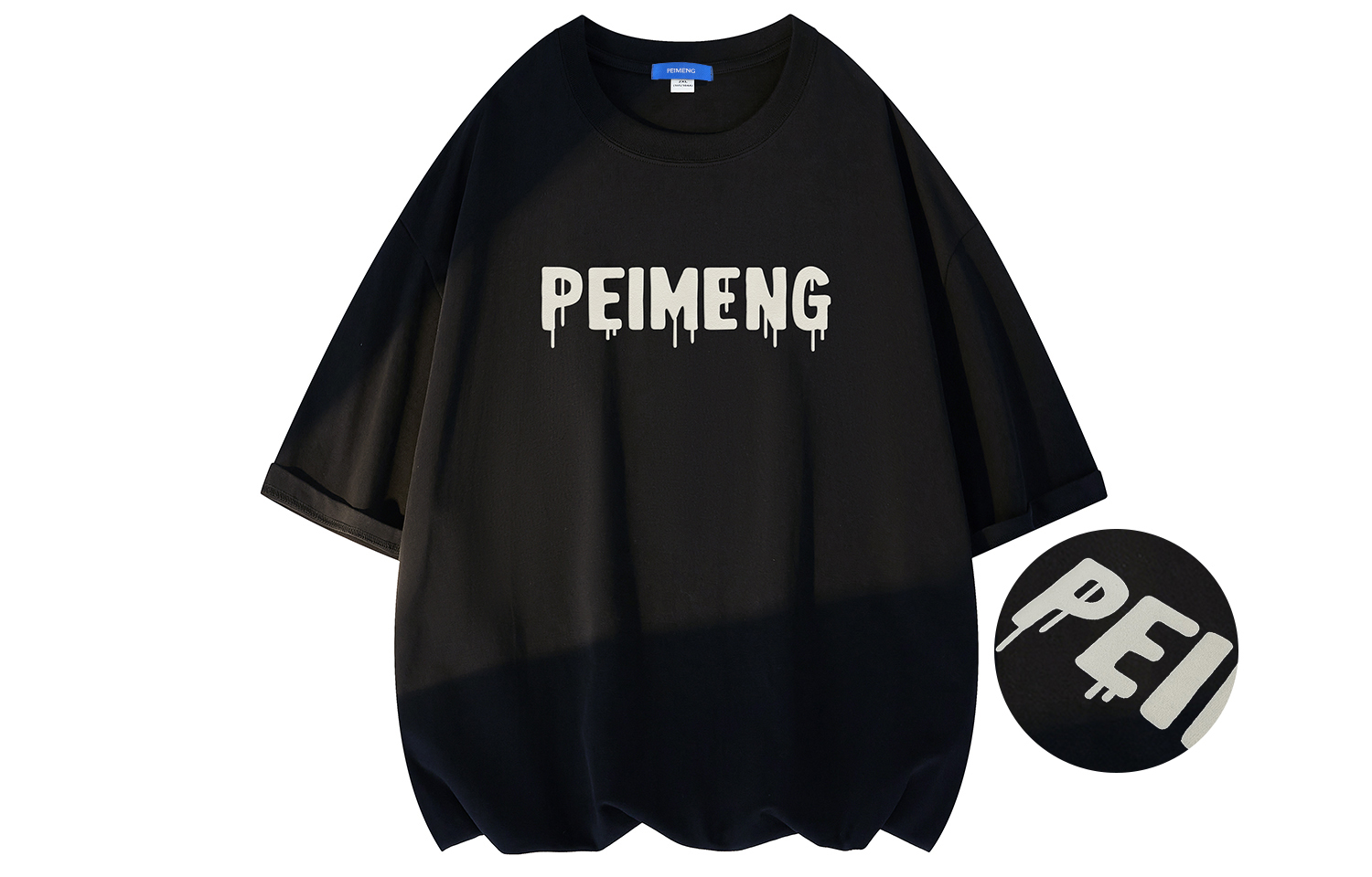 

Футболка унисекс PEIMENG, розовый