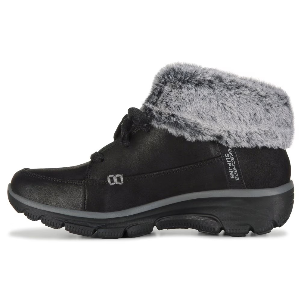 Женские ботинки Skechers для холодной погоды, черный — фото 4