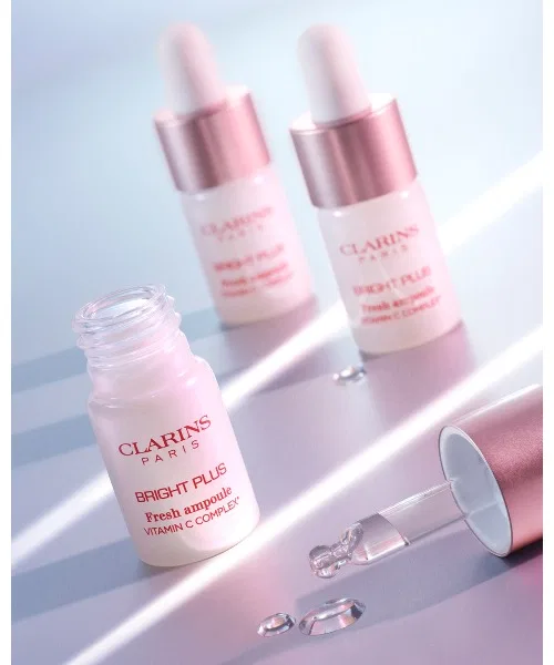 Тоник Clarins — Интенсивная Bright Plus Fresh с витамином C, 7 дней